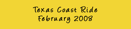Texas Coast - Motorcycle Journeys